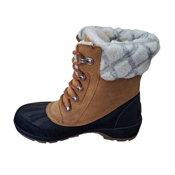 Sorel Tan and Black Winter Boots - Picture 2 of 11